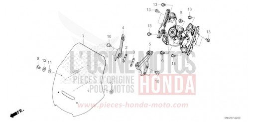 PARE-BRISE NSS750S de 2025